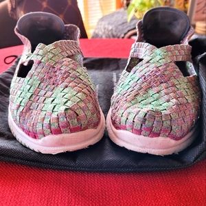 👟🛍By Heal~USA Stylish Vegan Weaved Slip-On Kicks